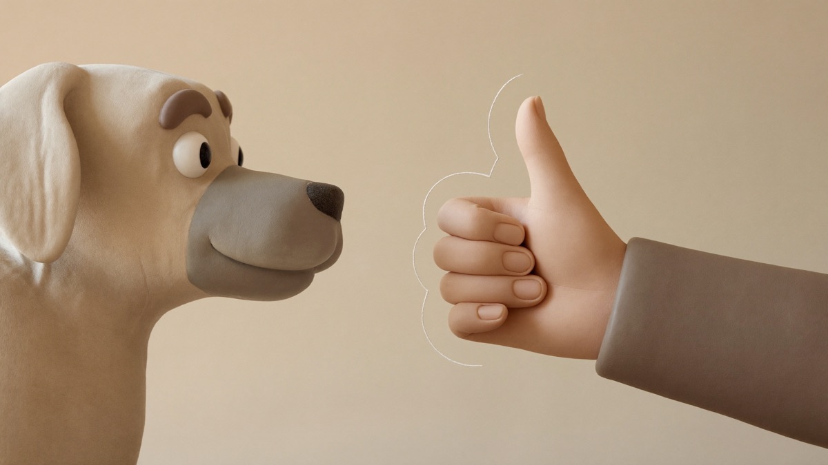A fair hearing test uses one clean sound from out of sight — no vibrations, shadows, or air movement to tip the dog off