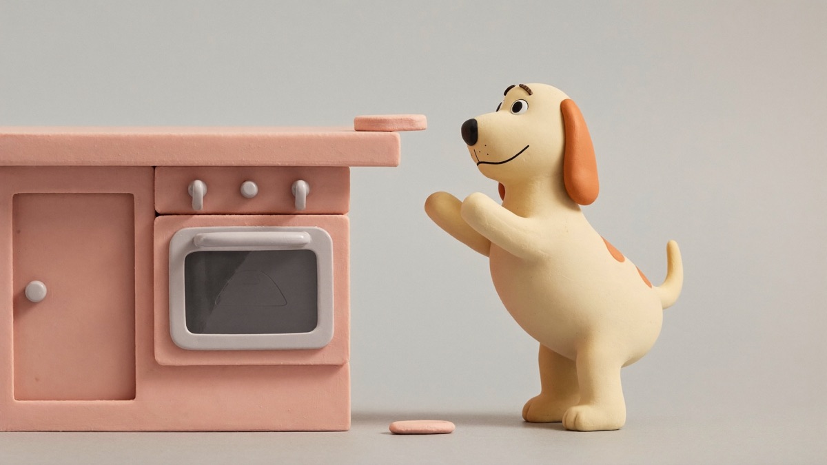 Four paws on the floor is where the kitchen pays out — the counter above never does
